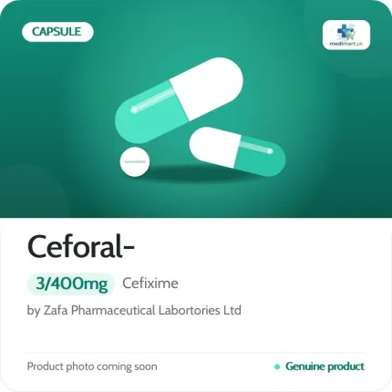 Ceforal- 3/400mg Capsule