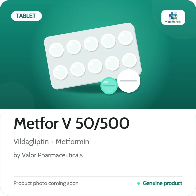 Metfor V 50/500  Tablet