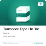 Transpore Tape 1 In 3m