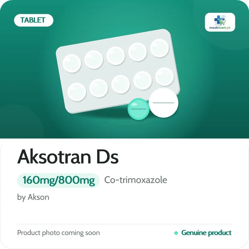 Aksotran Ds 160mg/800mg Tablet