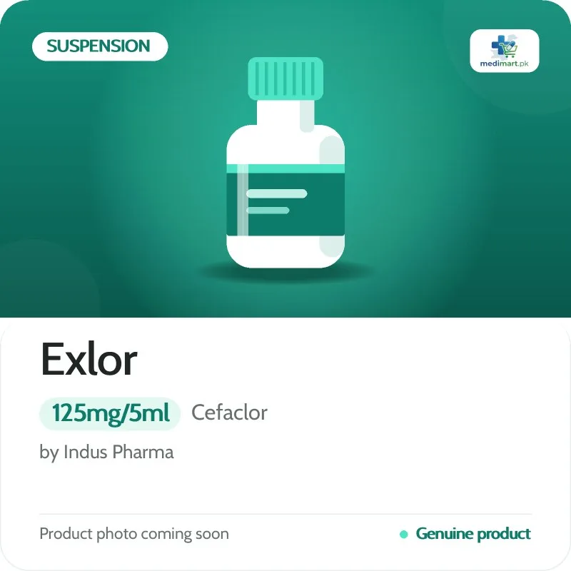 Exlor 125mg/5ml Suspension