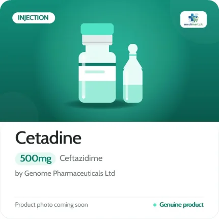 Cetadine 500mg Injection