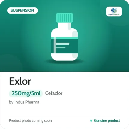 Exlor 250mg/5ml Suspension