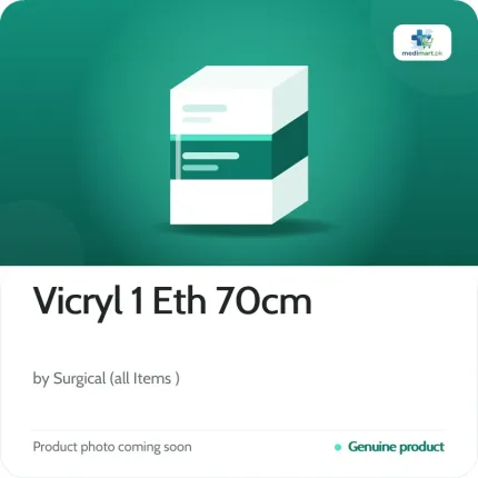 Vicryl 1 Eth 70cm