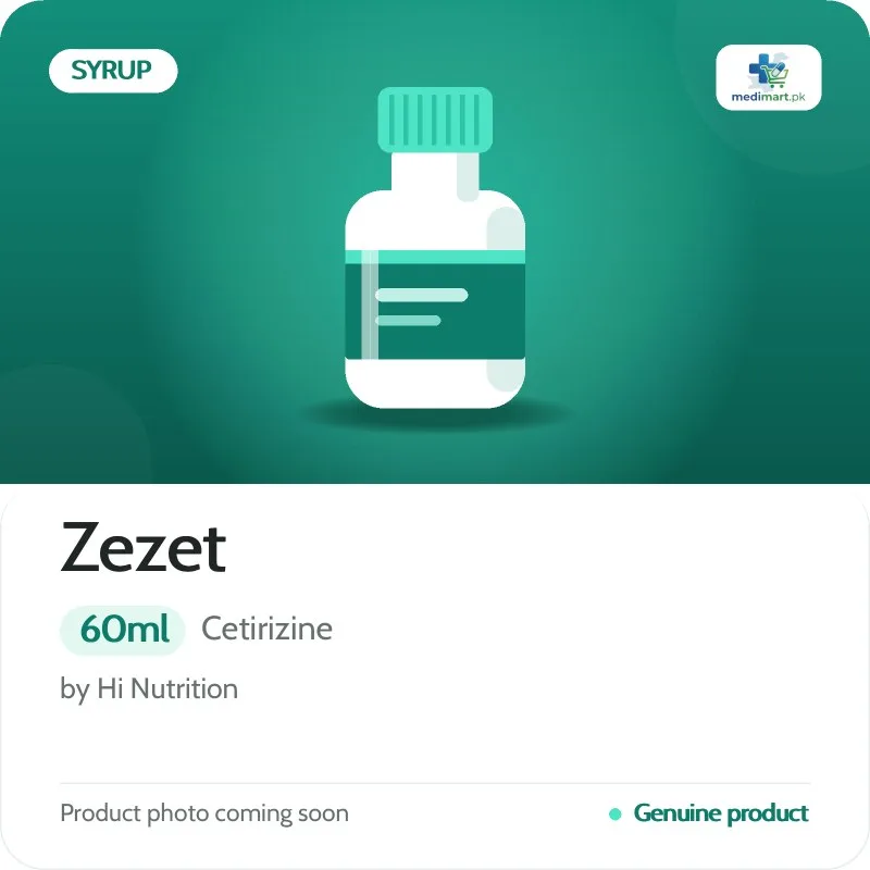 Zezet 60ml Syrup