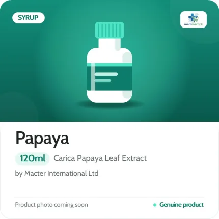 Papaya 120ml Syrup