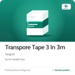 Transpore Tape 3 In 3m