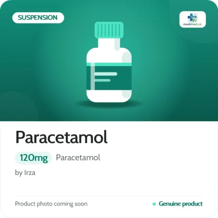 Paracetamol 120mg Suspension