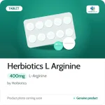 Herbiotics L Arginine 400mg Tablet