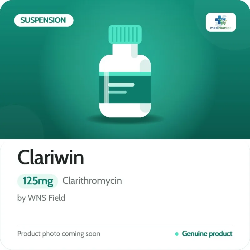 Clariwin 125mg Suspension Clariwin 125mg Suspension
