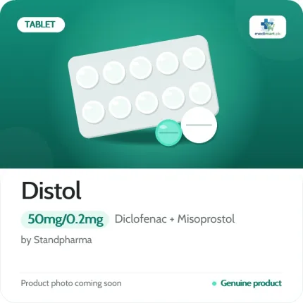 Distol 50mg/0.2mg Tablet