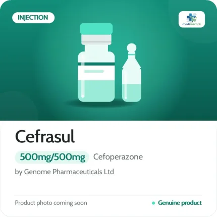 Cefrasul 500mg/500mg Injection