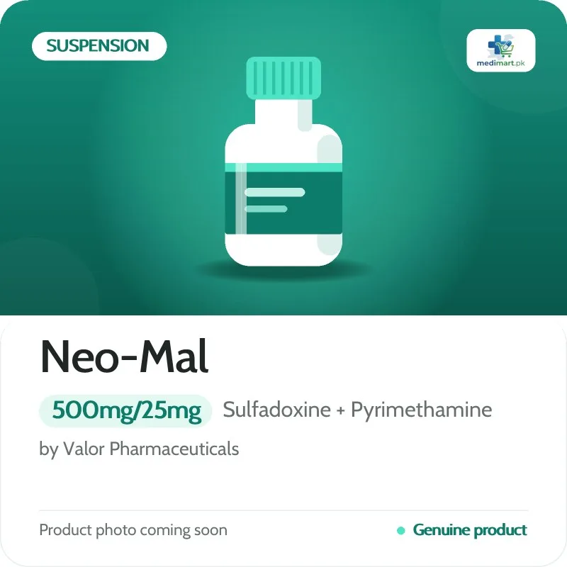 Neo-Mal 500mg/25mg Suspension