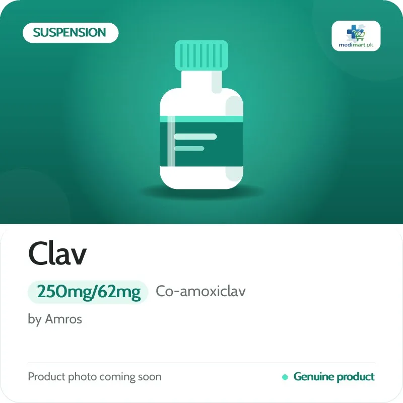 Clav 250mg/62mg Suspension