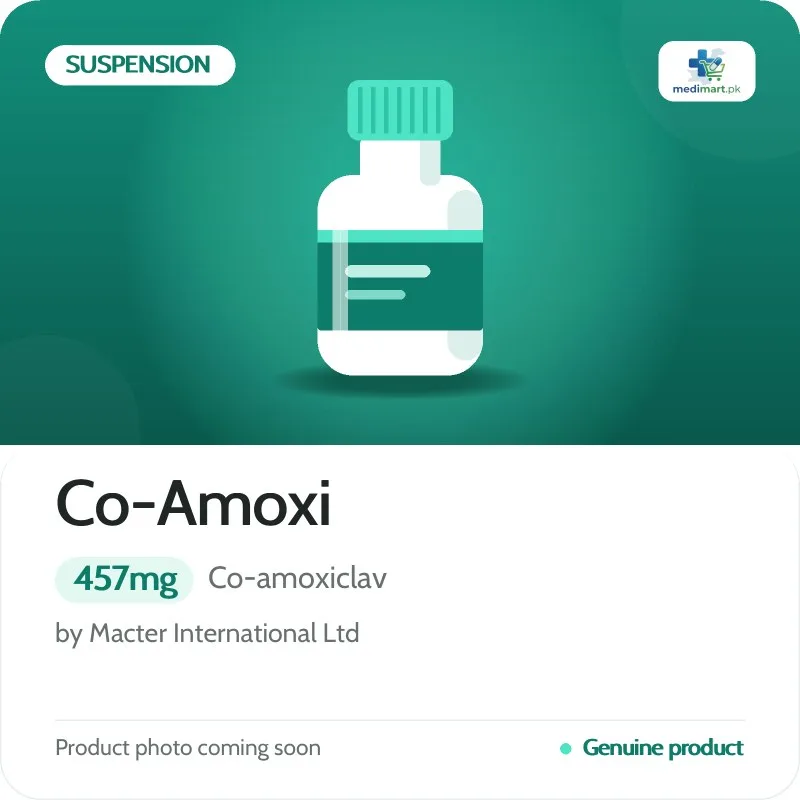 Co-Amoxi 457mg Suspension