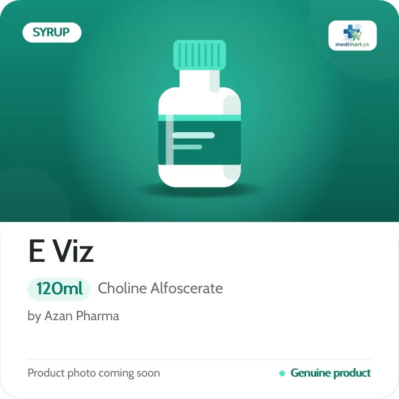E Viz 120ml Syrup