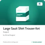 Large Sauit Shirt Trouser Ket