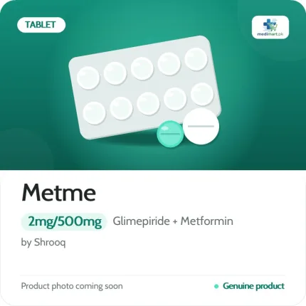 Metme 2mg/500mg Tablet