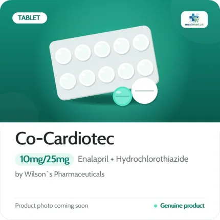 Co-Cardiotec 10mg/25mg Tablet
