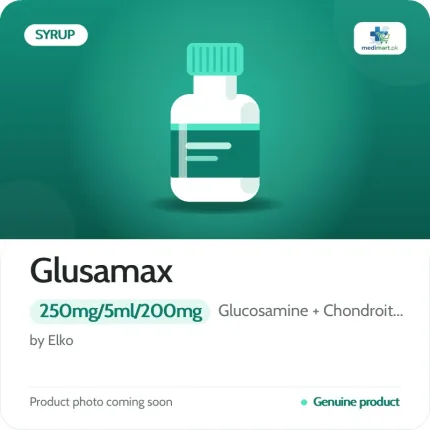 Glusamax 250mg/5ml/200mg Syrup