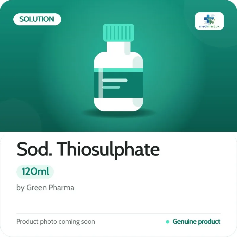 Sod. Thiosulphate 120ml Solution