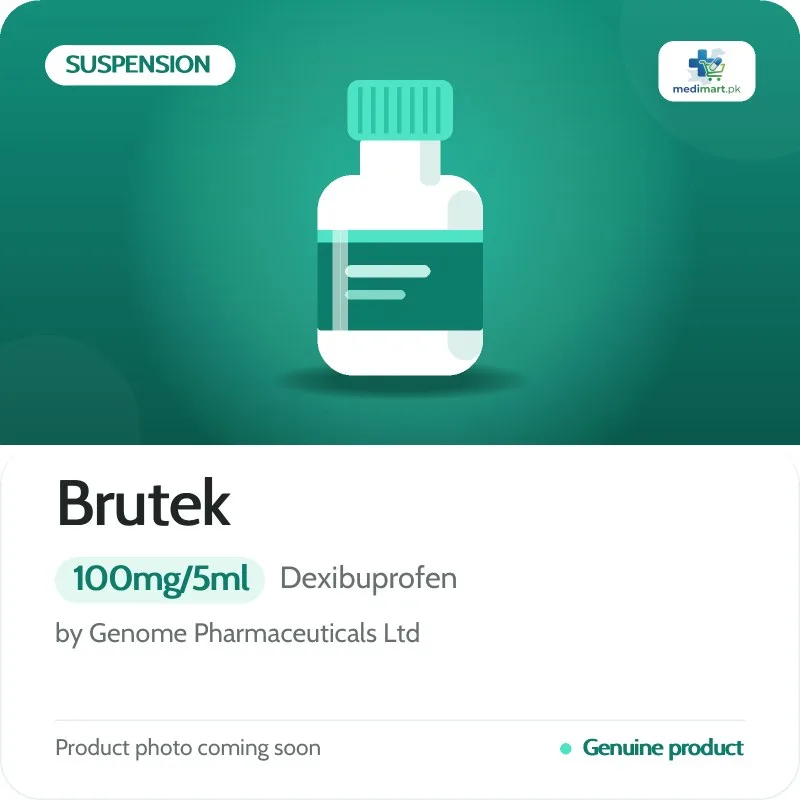 Brutek 100mg/5ml Suspension