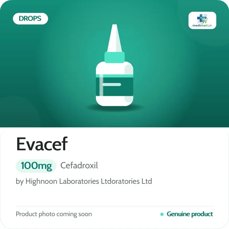 Evacef 100mg Drops