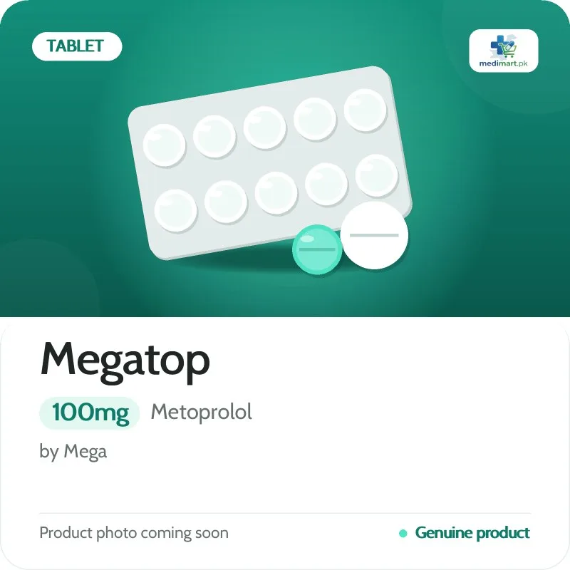 Megatop 100mg Tablet