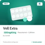 Vell Extra 500mg/65mg Tablet
