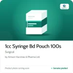 1cc Syringe Bd Pouch 100s