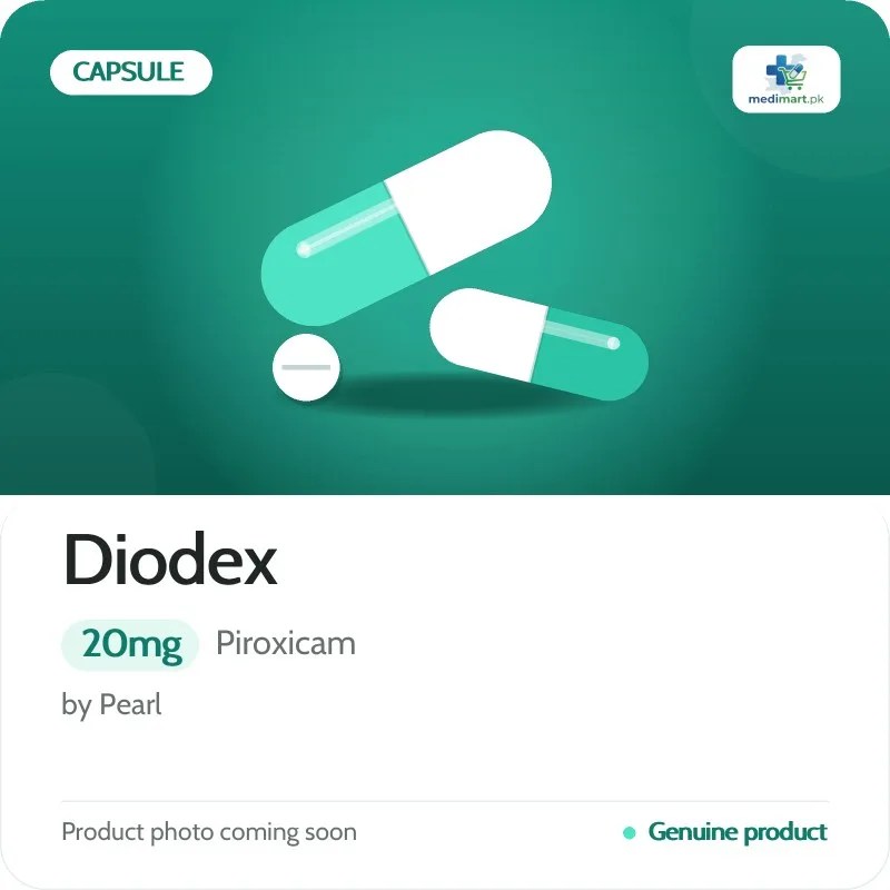 Diodex 20mg Capsule