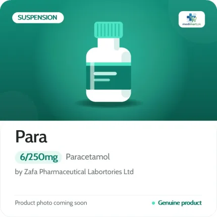Para 6/250mg Suspension