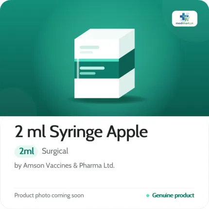 2 ml Syringe Apple 2ml