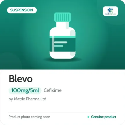 Blevo 100mg/5ml Suspension