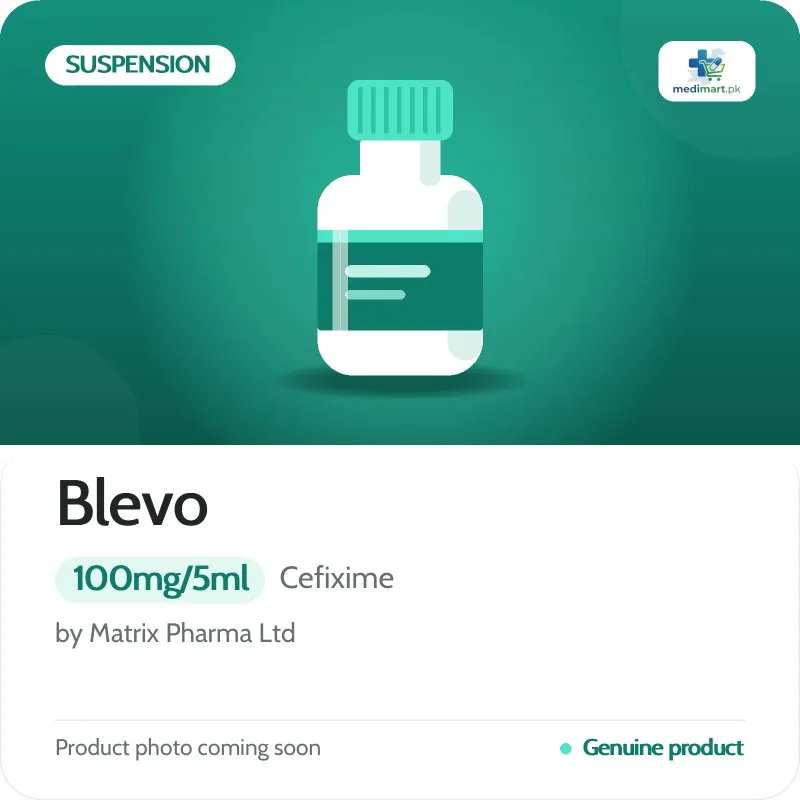 Blevo 100mg/5ml Suspension