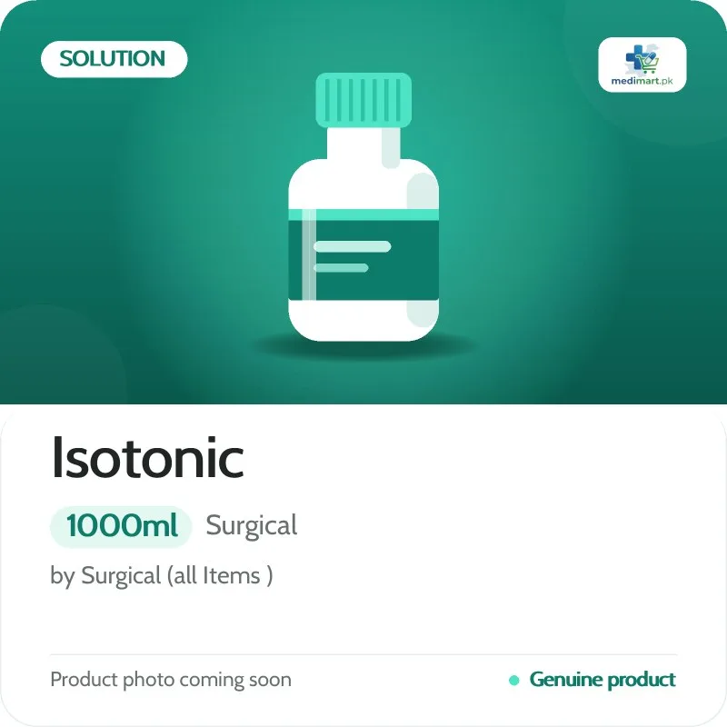 Isotonic 1000ml Solution Isotonic 1000ml Solution