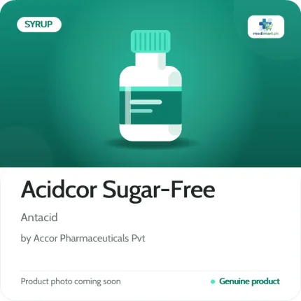 Acidcor Sugar-Free  Syrup