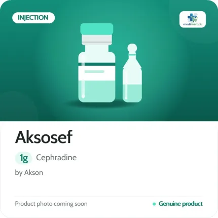 Aksosef 1g Injection