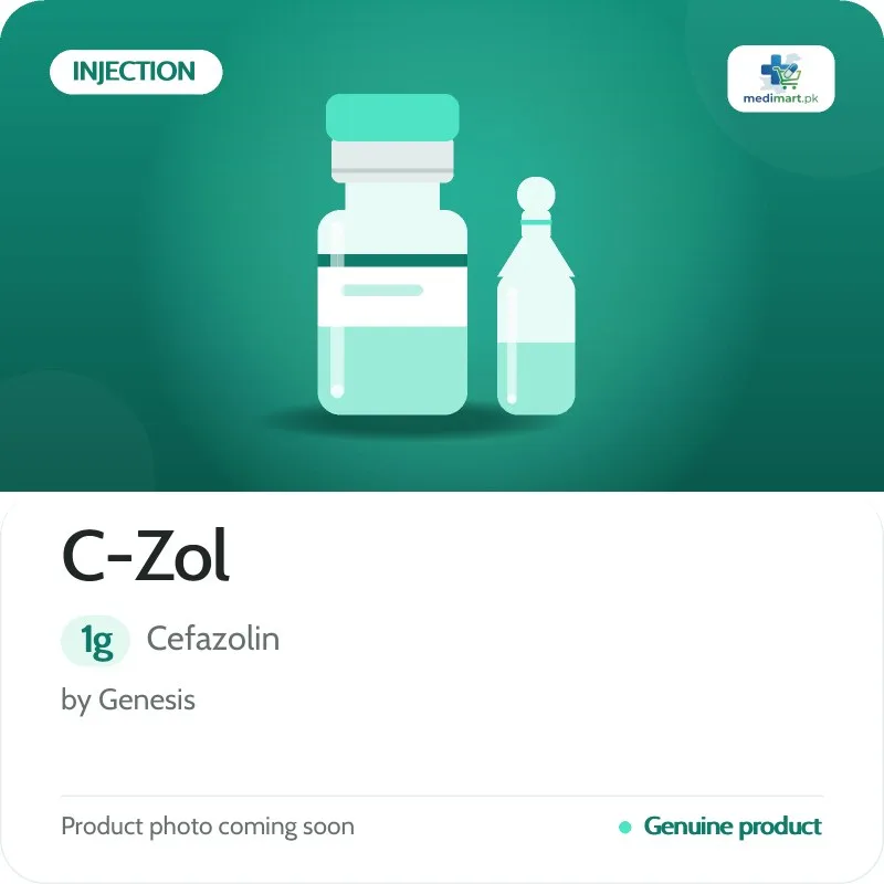 C-Zol 1g Injection C-Zol 1g Injection