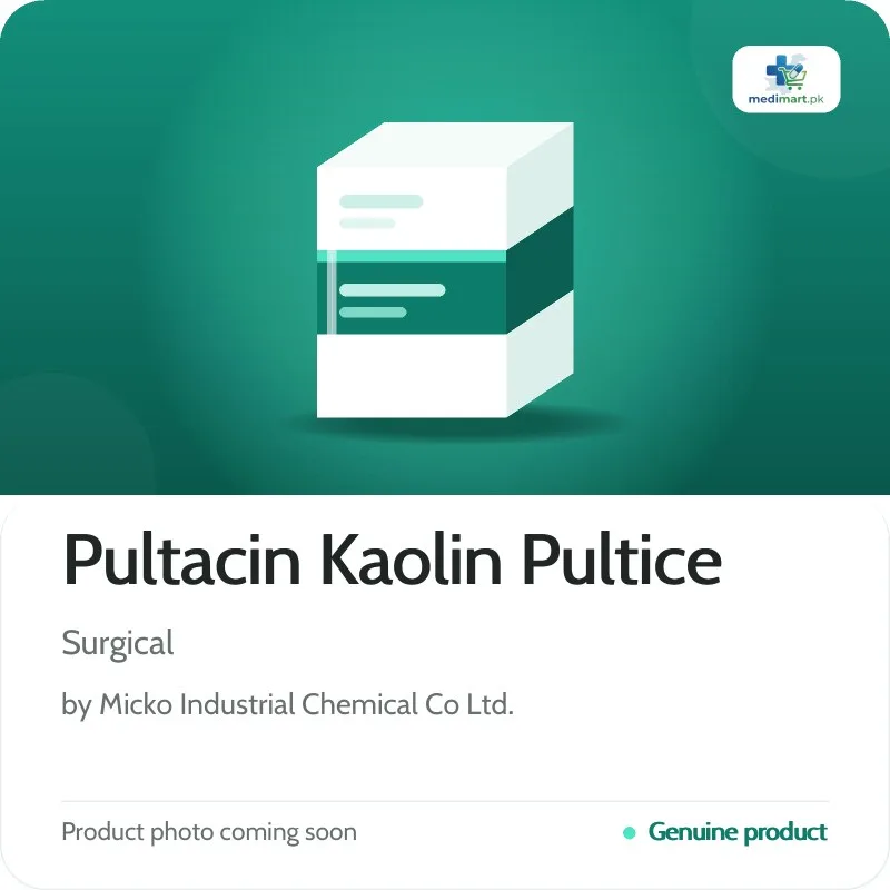Pultacin Kaolin Pultice Pultacin Kaolin Pultice