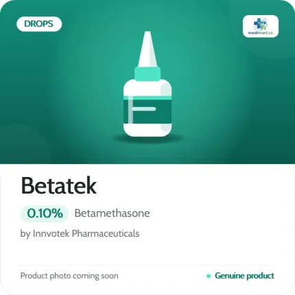 Betatek 0.10% Drops