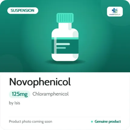 Novophenicol 125mg Suspension