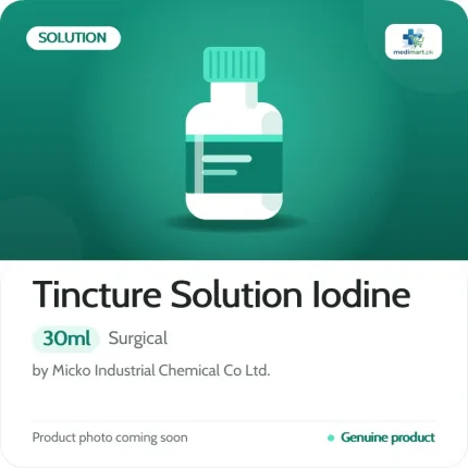 Tincture Solution Iodine 30ml Solution