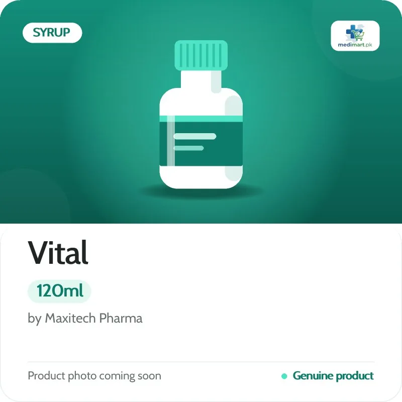 Vital 120ml Syrup Vital 120ml Syrup