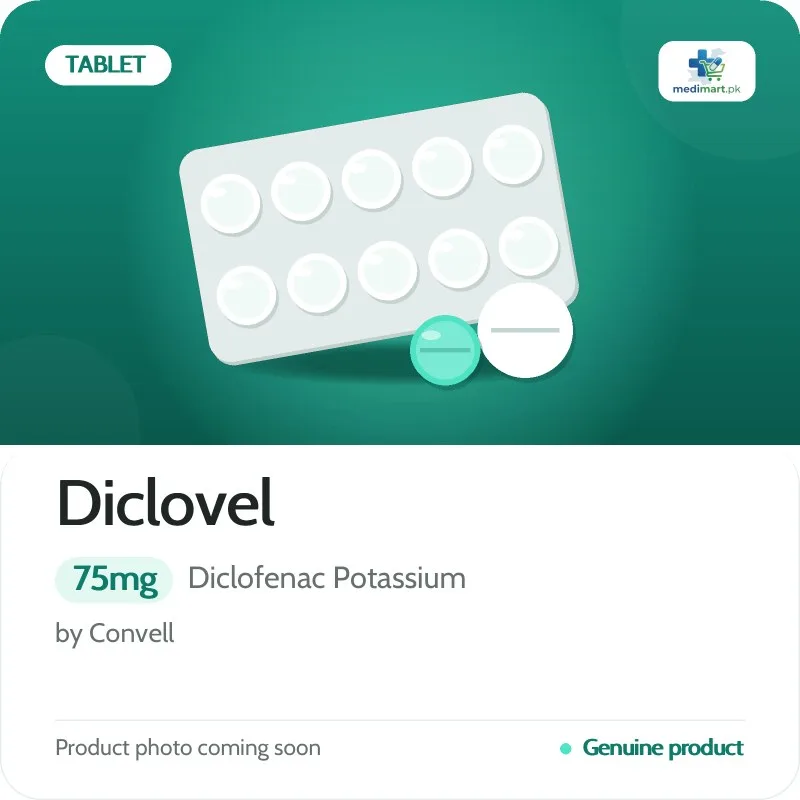 Diclovel 75mg Tablet