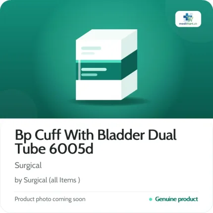 Bp Cuff With Bladder Dual Tube 6005d