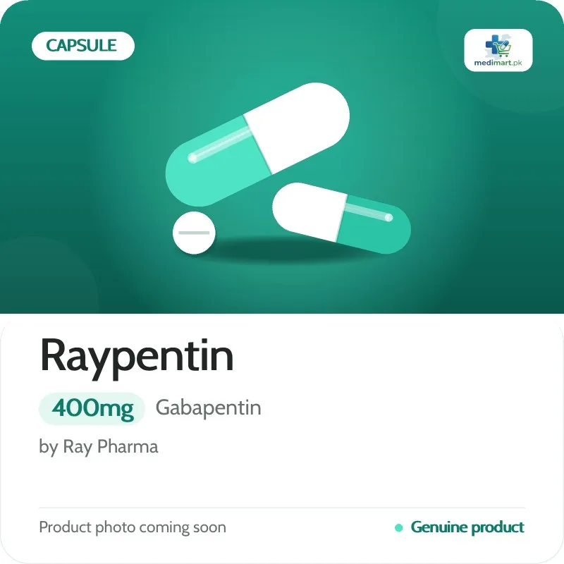 Raypentin 400mg Capsule