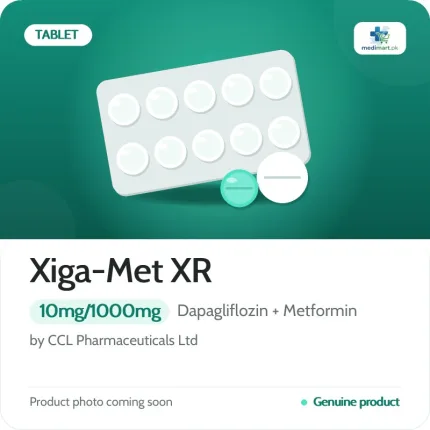 Xiga-Met XR 10mg/1000mg Tablet