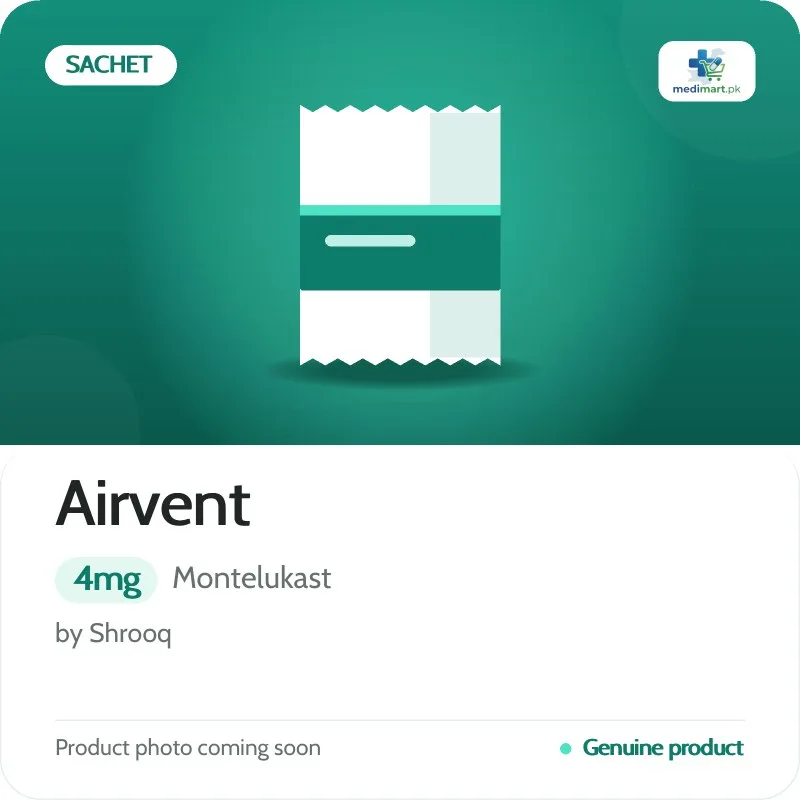 Airvent 4mg Sachet