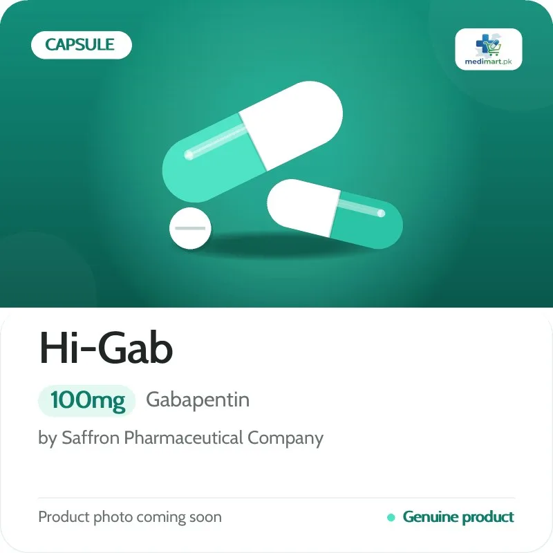 Hi-Gab 100mg Capsule Hi-Gab 100mg Capsule